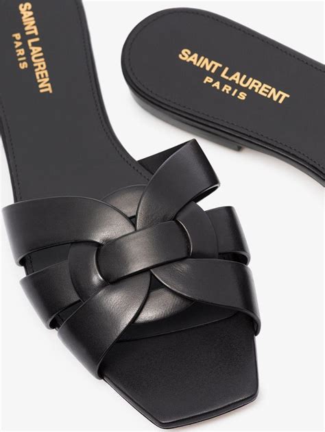 ysl tribute sandal knock off|YSL tribute slides.